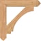 Ekena Millwork Imperial Arts & Crafts Smooth Bracket, Western Red Cedar, 5 1/2"W x 36"D x 36"H BKT06X36X36IMP03SWR - alternate 4